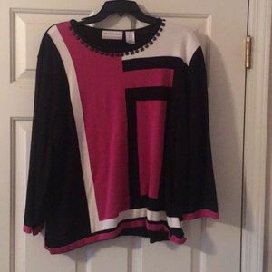 Alfred Dunner pullover top